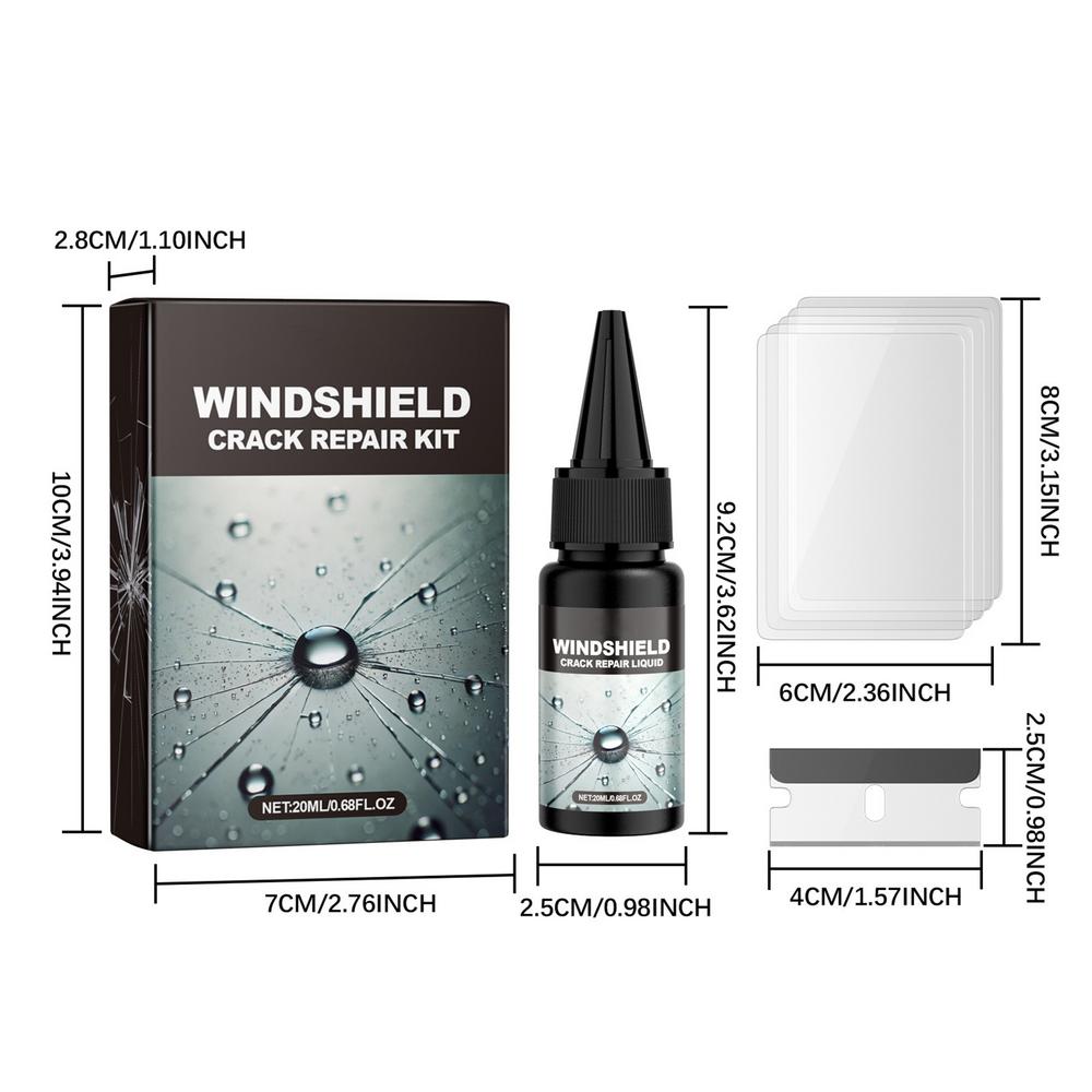 

Инструменты для восстановления автомобильного стекла 20 мл портативный реставратор стекла с резаком ремонтная жидкость реставрационные принадлежности с отверждающей пленкой для автомобиля