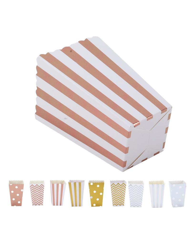 36KS Krabičky na popcorn Papírové Velkokapacitní Horní otevírání Lehké Přenosné Kelímky na popcorn