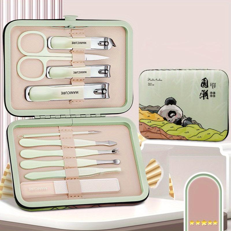 Artistic Nail Clippers Set Nail Scissors Nail Clippers Nail Groove Pedicure Knife Stainless Steel Scissors Original Household