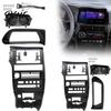 Dashboard Navigation Frame 9 Inch Car Radio Dash Fascia Kit for Lada Samara 2002-2014 Left High Strength ABS Plastic Hand Drive Stereo Bezel Adapter