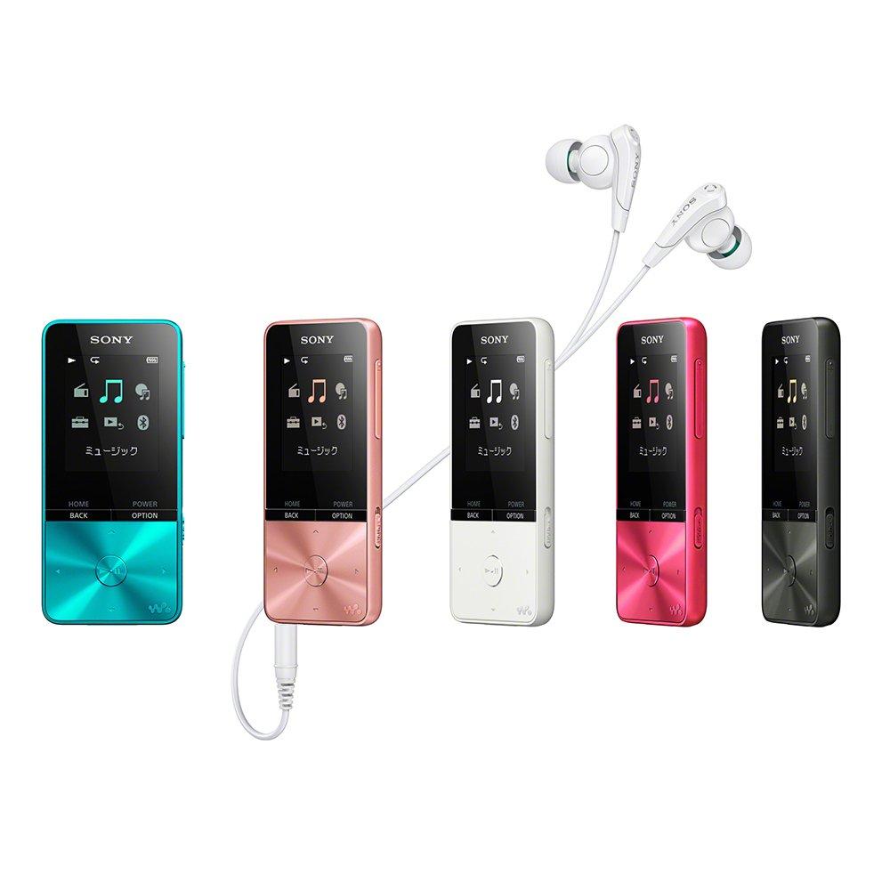 Sony Walkman S Series 16GB MP3 Player with Up to 52 Hours of Continuous Includes 2017 White NW-S315 Bluetooth, Playback, Earphones, Model,