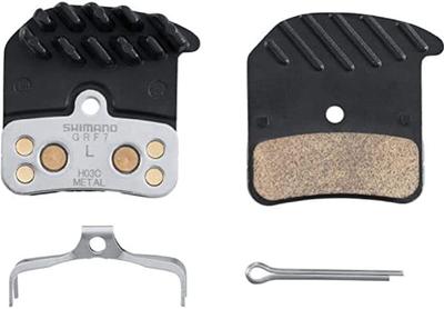 SHIMANO Onarım Parçaları Disk Fren Balatası H03C Metal Kanatçıklı 1 Çift IBPH03CMFA