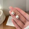 Pearl French Retro Stud Earrings - Elegant, Unique Design for Women