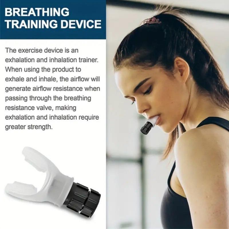 Portable Vital Capacity Abdominal Breathing Trainer Adjustable Resistance