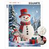 Christmas Pearl Painting Snowman Handmade Pearl Kit Home Decoration Painting