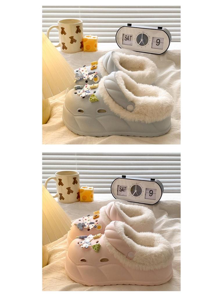 2025 Winter Fashion High-Value, Comfortable, Wear-Resistant, Lightweight EVA Cotton Slippers