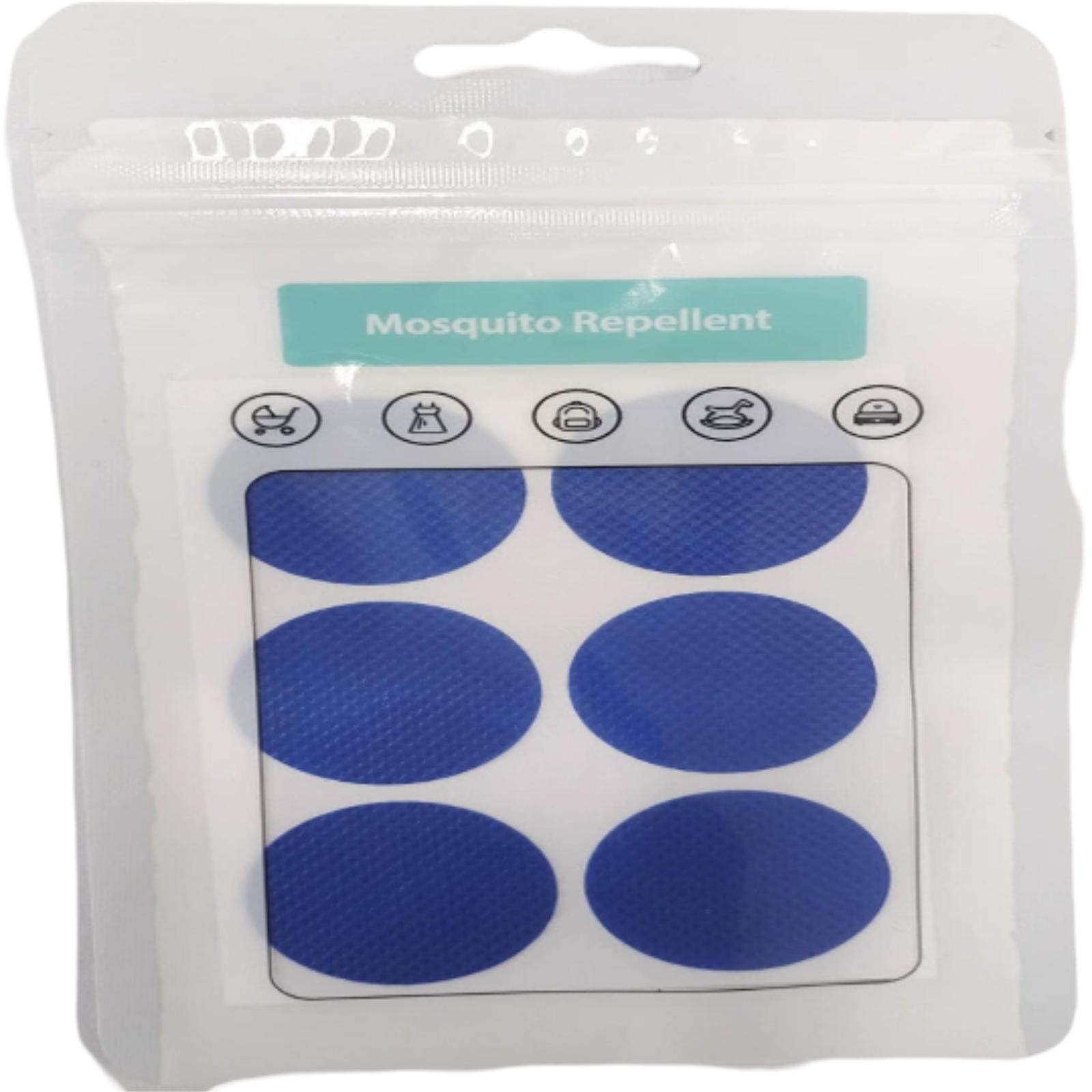 

60 шт. Антитоксичні наклейки від комах. Подвір я для кемпінгу One Size синій