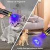 DARKBEAM UV Flashlight, 365nm Blacklight, Mini & Powerful Wood's Lamp, USB-C LED Rechargeable Blacklight Flashlight, Pocket Pet Dog Urine Detector - F