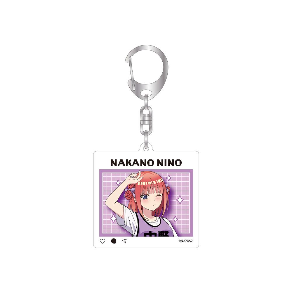 

The Quintessential Quintuplets Nakano Ichika Nakano Nino Nakano Miku Nakano Yotsuba Nakano Itsuki Acrylic Keychain Bag pendant 6 cm