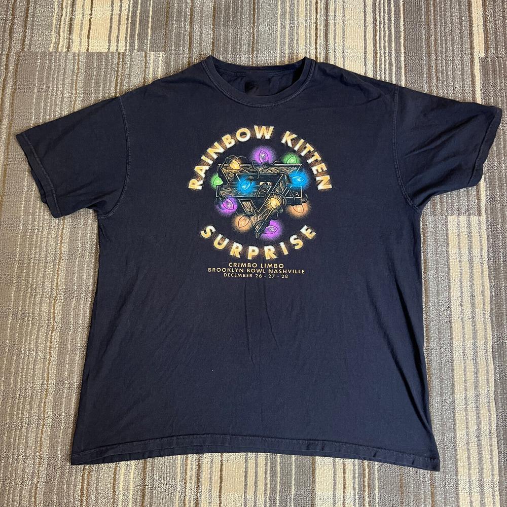 Rainbow Kitten Surprise Band Crimbo Limbo Shirt Cotton Adult  SB065 Unisex T-Shirt XL