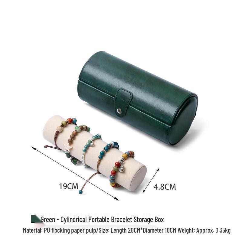 Handon Cylindrical Jewelry & Bracelet Storage Box