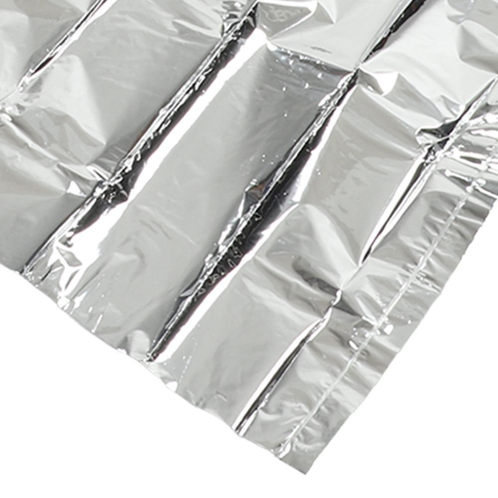 Folia aluminiowa CPP Poncha awaryjne Wodoodporna Odblaskowa folia Termiczny koc survivalowy Kompaktowy Jednorazowy koc awaryjny