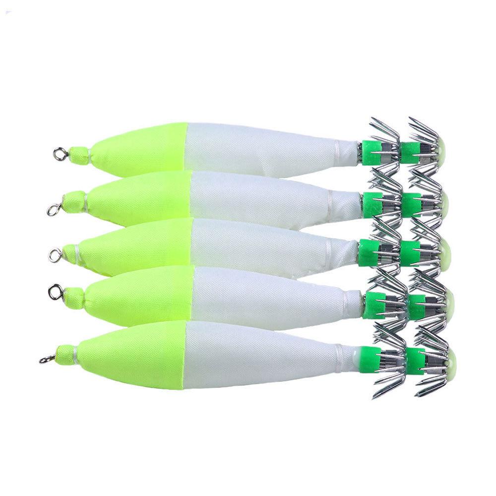 Deep Sea Lure Squid Fake Bait10.5CM 6GLuminous Hook5Personalized Bionic Fishing Lure for Sea Fishing