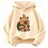 Kawaii Capybara Kids Hoodie: Cute Spring Sweatshirt for Boys & Girls