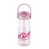 Water bottle high value plastic water cup student large capacity lift portable straw cup outdoor sports double drink cup simple