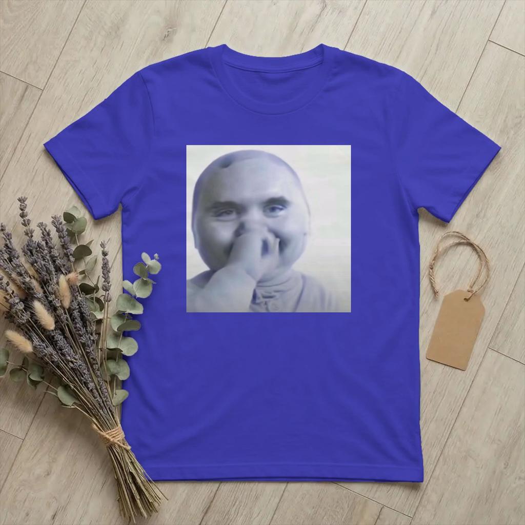 Charlie Kirk Meme Funny Kirkification T Shirt for Unisex Cotton Funny TShirts O Neck Blue Baby Tees Short Sleeve Tops Printing