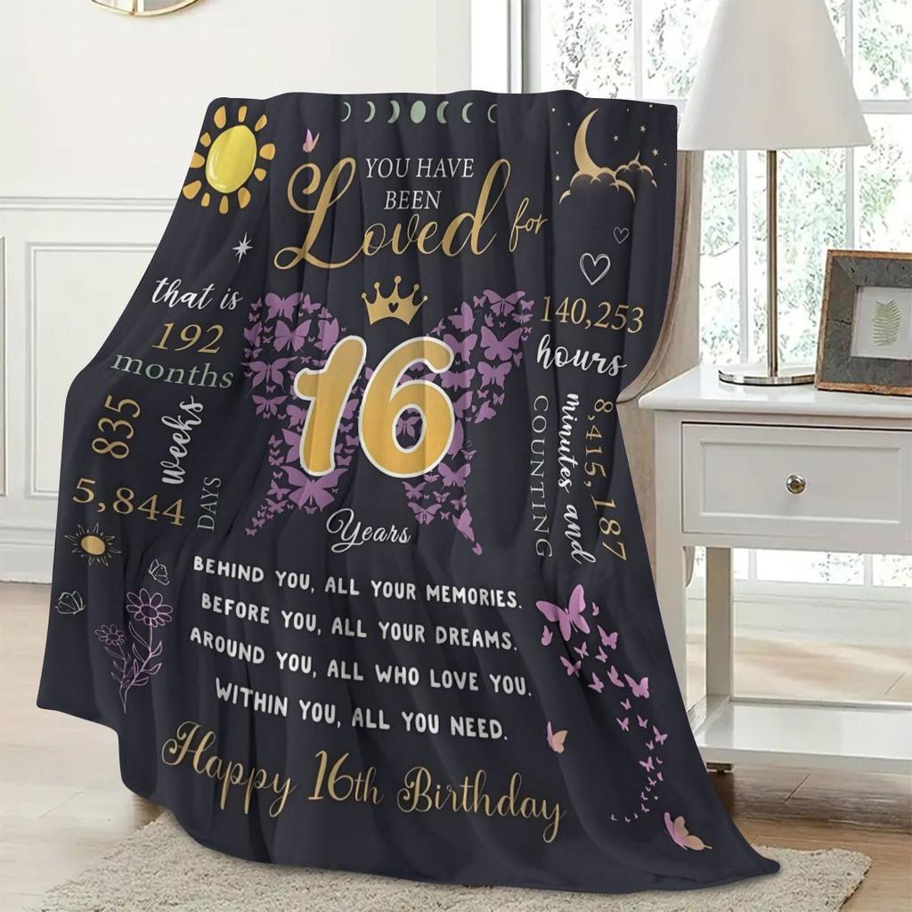 Knitted Texture, My Mental Breakdown Blanket - Modern Flannel, Machine Washable, 100% Polyester, Digital Print, Tear-Resistant