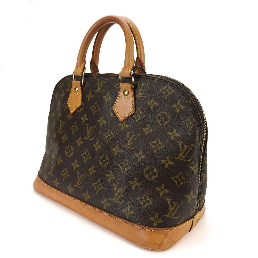 Used LOUIS VUITTON Handbag Alma old type M51130 Monogram Brown Brown Classic