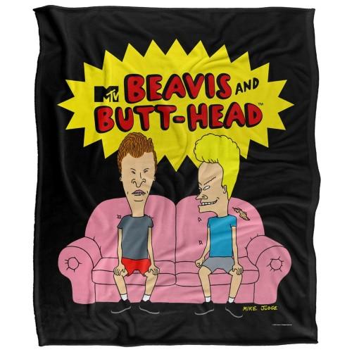 Beavis & Butthead Silky Sofa Supersoft Blanket