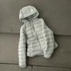 Womens Short Puffer Jacket With Hood Slim Fit Lightweight Down Coat Winter Daily Wear