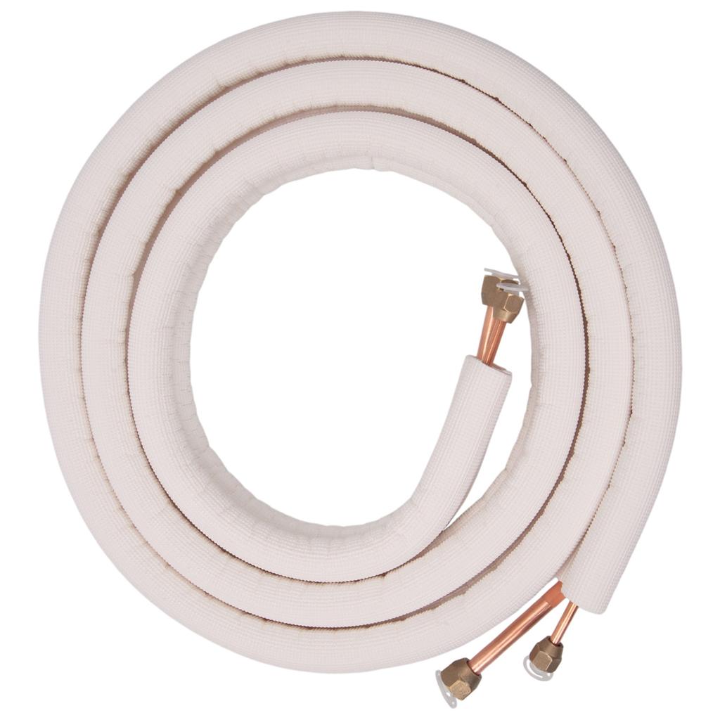 Hot sale 3 Meter Air Conditioner Pair Coil Tube 1/4In 3/8In Insulated Aluminum Wire Set Air Conditioner Parts Refrigerant Tube