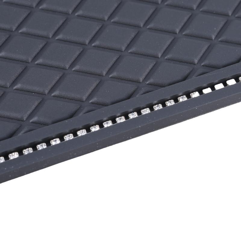 Universelles Anti-Rutsch-Klebepad für Auto-Armaturenbrett, Handyhalter-Matte, Anti-Rutsch-Kristall-Strassstein-Matte, Innenzubehör