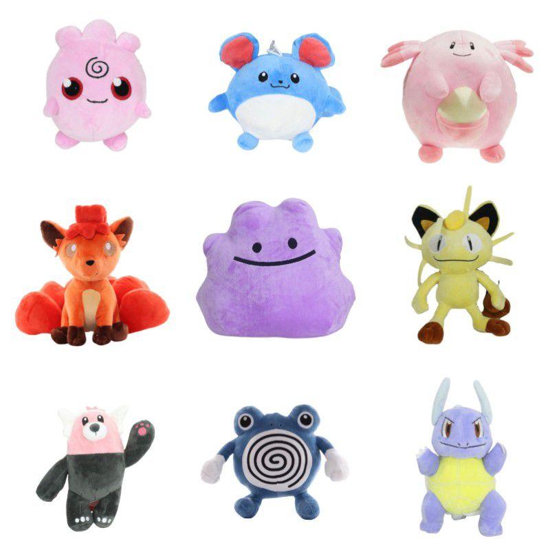 Plush 9in Pokémon Toy Stuffed Animal Doll Kids Xmas Birthday Gift Decor Home