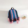 Stylish Korean Version Dual Color Cute Children's Backpack For Kids In Vibrant Yellow And Blue