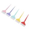 5PCS Hair Dye Color Brush Frosted Handle Soft Bristles Ergonomic Hair Coloring Tool for Salon Home DIY Dyeing