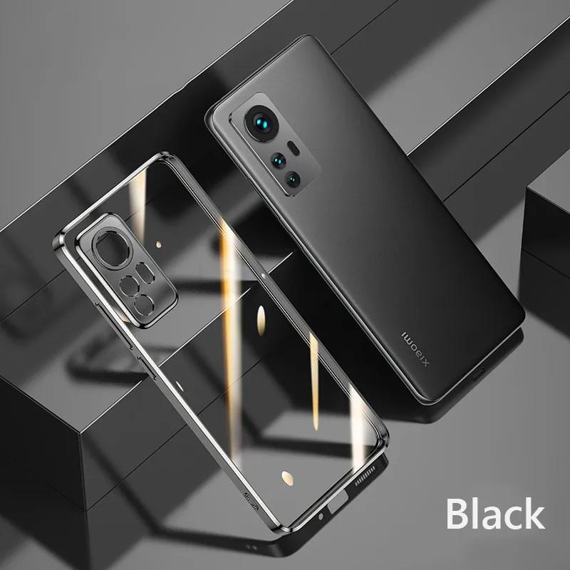 Case For Xiaomi 12 5G Luxury Plating Soft Clear Back Cover For Xiaomi 12 Pro 14 13 Pro 12T Pro 12S Pro 12X Xiaomi12X Phone Case