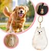 Dog Hair Storage Keychain