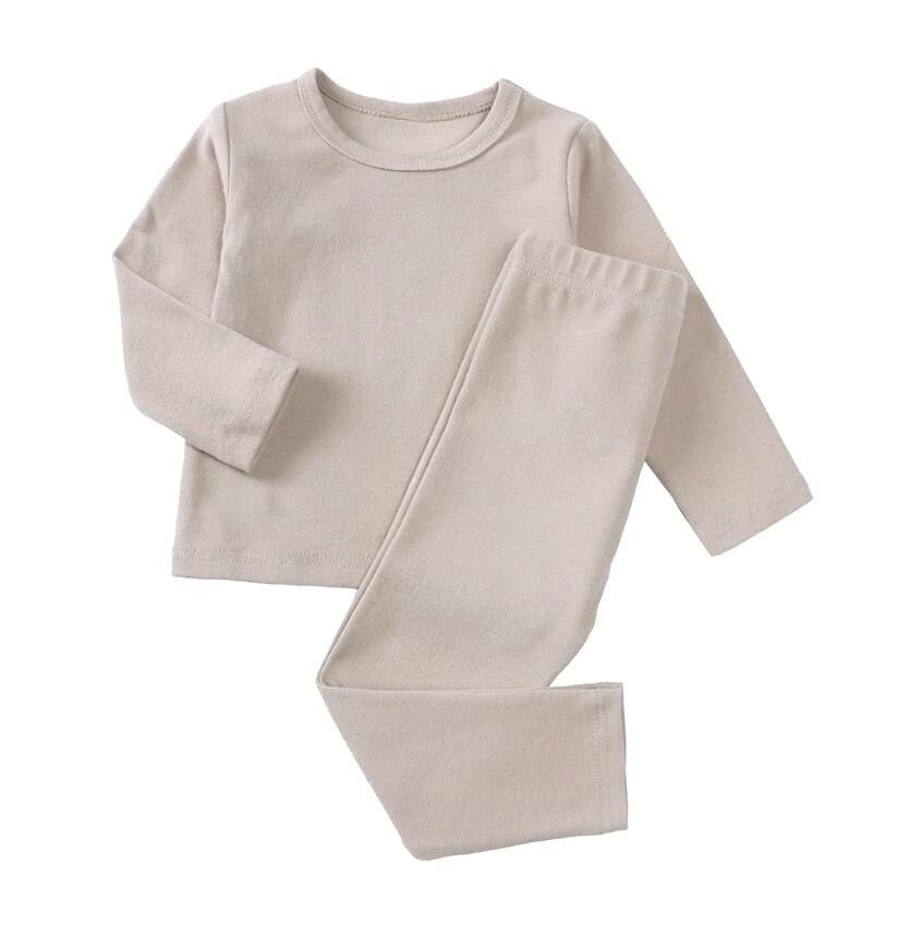 Warm Korean Velvet Girls' Pajama Set for Autumn/Winter