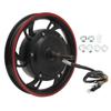 Motor cu butuc cu angrenaj fără perii de mare viteză de 12 inci 48v 72v 500 până la 1500W Motor DC cu frână pe disc pentru motocicletă electrică Bicicletă Scuter