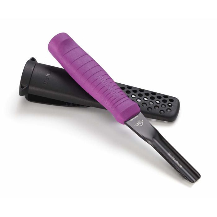 Gouge - Hultafors - AR390123 - Noir/Pourpre - Biseau - Acier allié