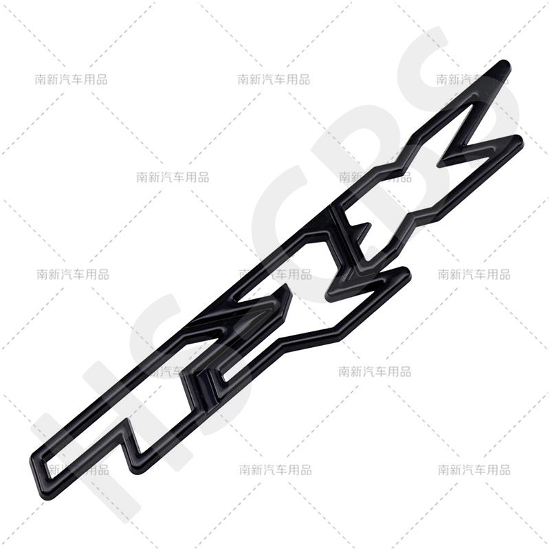 1Pcs 3D Metal TRX Letter Emblem Car Side Fender Decal TRX Logo Rear Trunk Badge Tailgate Stickers Accessories Car Styling