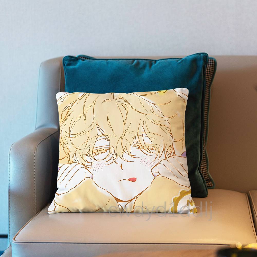 AAlien Stage Luka Pillow Case Short Plush Sofa Decorative Gift Home Doublesided Printing Cushio