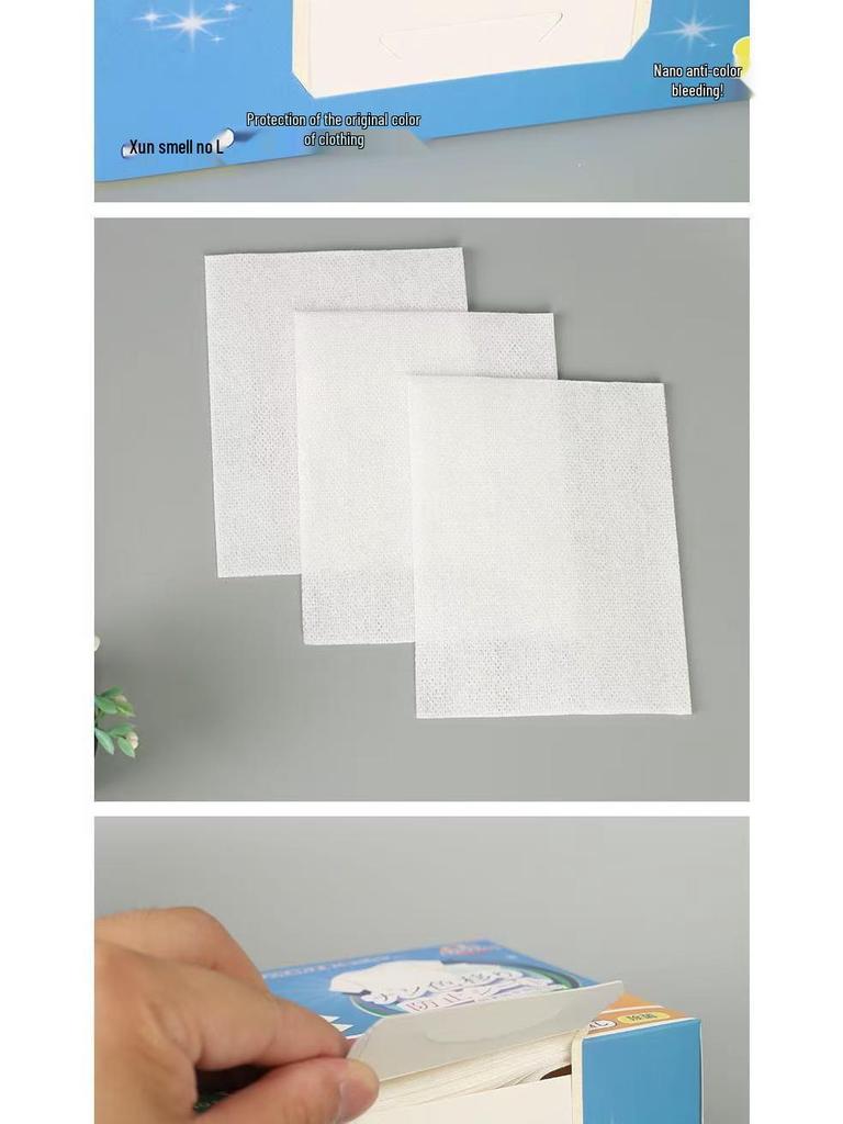 Anti-Bleed Color Absorbing Laundry Sheets - Prevent Stains for Mixed Washes, Family Pack