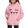 Sweatshirts For Teen Girls Hoodies Long Sleeve Drawstring Pullover Cute Printed Oversized Hoodie Christmas