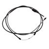 As Shown Hood Release Cable Front Engine Hood Release Cable Front Engine Cable Easy tallation OE Compatible