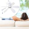 USB Mini Small Ceiling Fan Quiet USB 5V 5W Hanging Fan for Dorms and Marketplaces Outdoor Camping