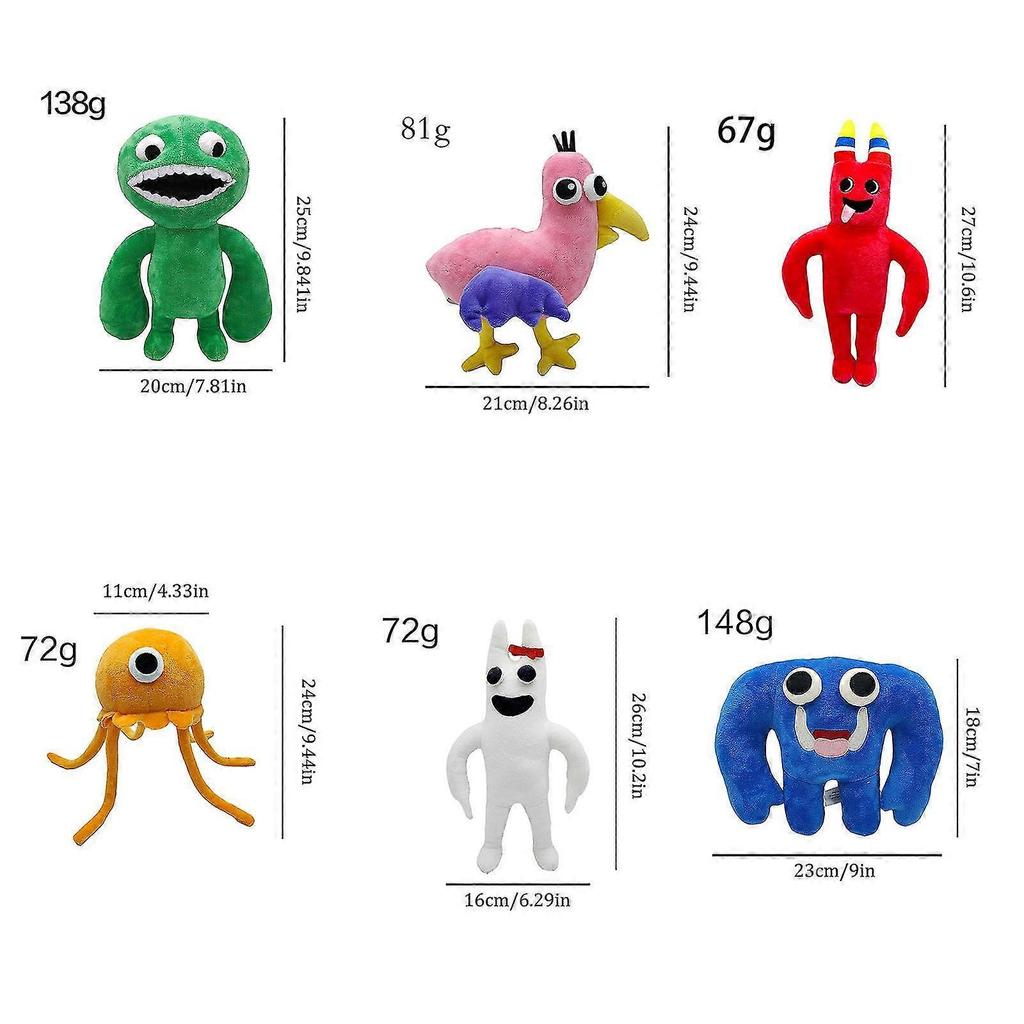 Monster Horror Game Garten Of Banban Plush Monster Banban Garden Game Around Plush Doll Toy For Kids