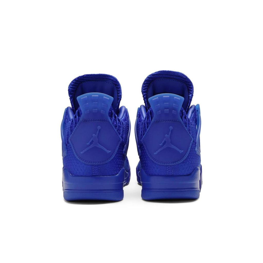 Air Jordan 4 Retro Flyknit 'Hyper Royal' (Unisex) Hyper Royal / Black / Hyper Royal Vintage Basketball Shoes AQ3559 400