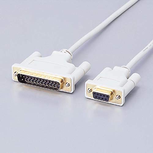 ELECOM RS-232C Reverse Cable D-Sub9 Female To D-Sub25 Male 1.5m C232R-D15