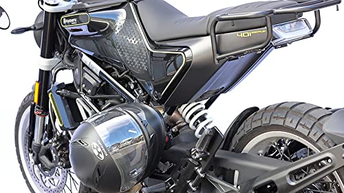 Kijima Bike Parts Helmschloss Stahl Schwarz Finish Svartpilen/Bitpilen HQ-05001