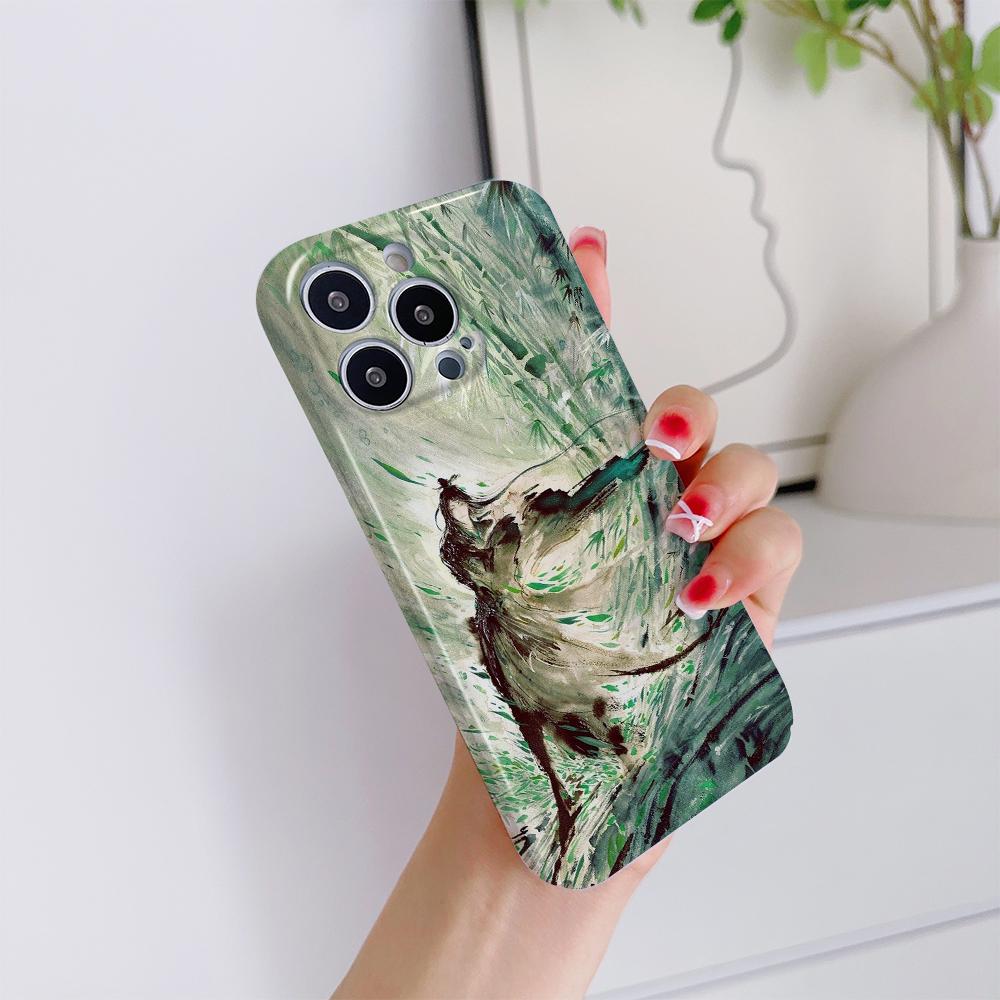 All-inclusive Film Phone Case Cartoon Fashion Design Hard Shell Full Cover Camera Protection Case for iPhone Huawei Honor Vivo Google