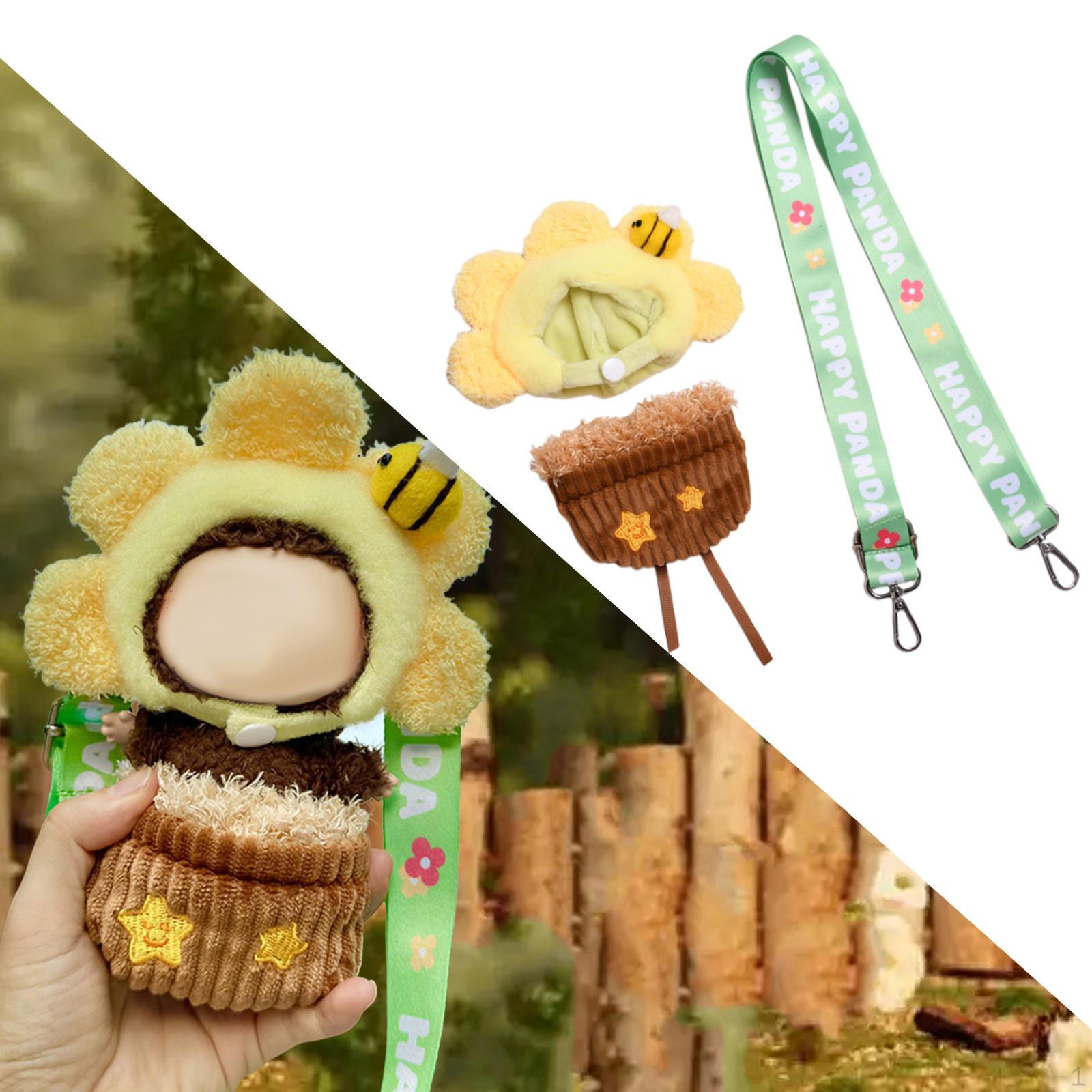 

Комплект одежды для кукол 15 см - Модная одежда для плюшевых кукол жёлтый