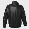 Herren Frühling & Herbst PU Leder Motorradjacke