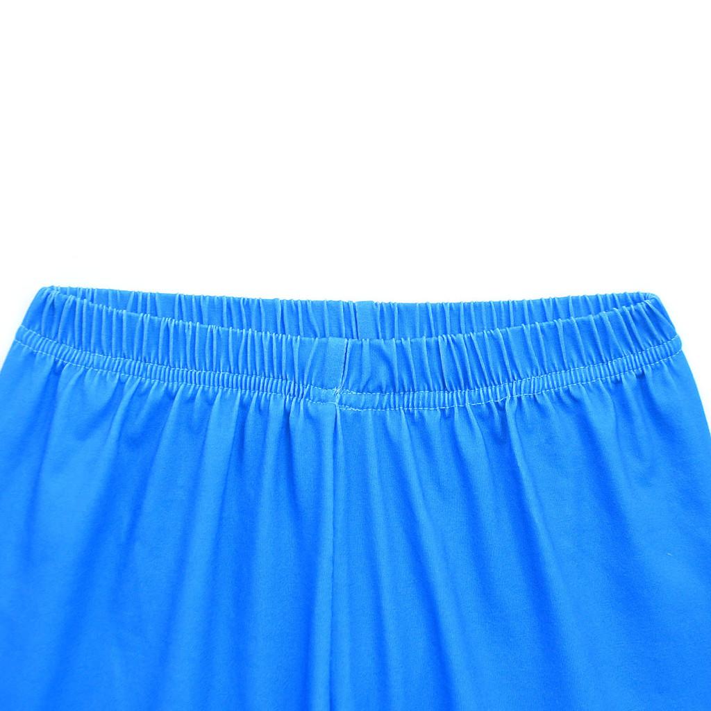 19820 Kinder Mädchen Prinzessin Print Kurzarm T-Shirt Top Shorts Blaue Sets
