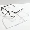 Black Square Anti-Blue Light Glasses Women Men Oversized Optical Frame Eye Protection Eyeglasses Office Computer Goggles