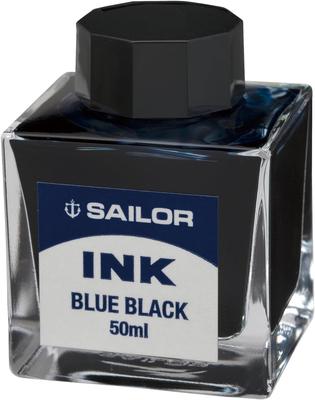 Encre Sailor pour Stylo Plume Colorant Aqueux Bleu Noir 50ml 13-1007-244
